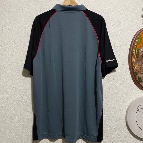 Set of 3 Lands End Mens XL‎ Verizon V-Neck Sweater sweatshirt polo shirt NWOT - Picture 9 of 11